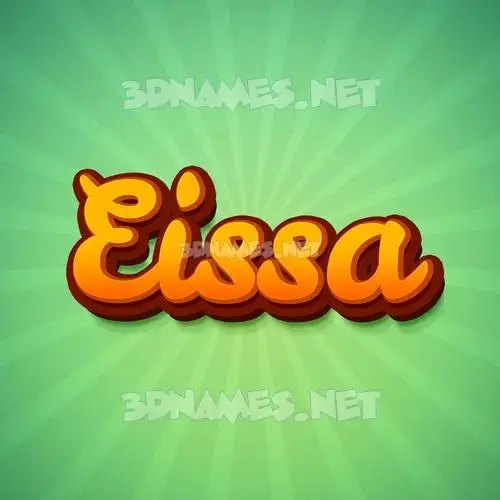 eissa in Green Rays style - 3D name wallpaper eissa in Green Rays style - 3D name wallpaper