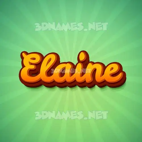 elaine in Green Rays style - 3D name wallpaper elaine in Green Rays style - 3D name wallpaper