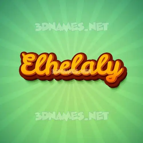 elhelaly in Green Rays style - 3D name wallpaper elhelaly in Green Rays style - 3D name wallpaper