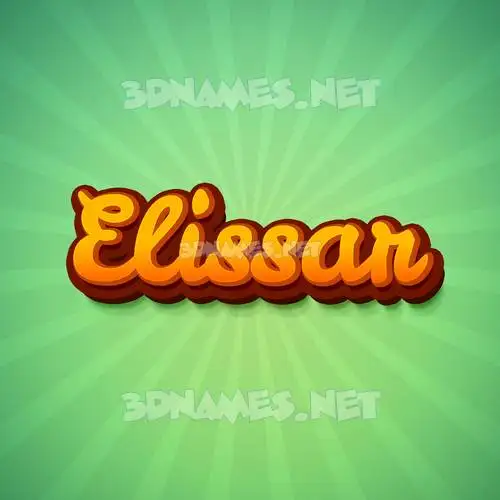 elissar in Green Rays style - 3D name wallpaper elissar in Green Rays style - 3D name wallpaper