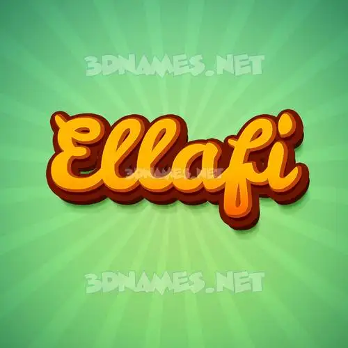 ellafi in Green Rays style - 3D name wallpaper ellafi in Green Rays style - 3D name wallpaper