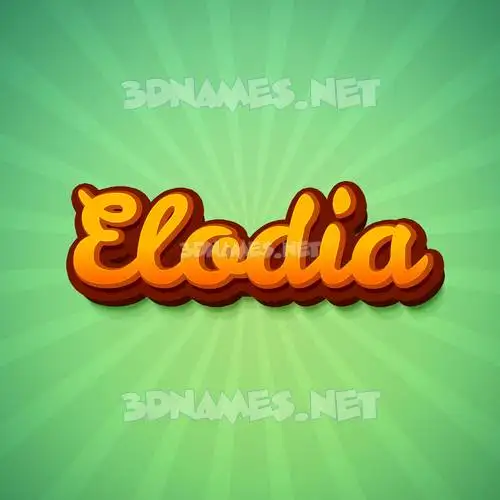 elodia in Green Rays style - 3D name wallpaper elodia in Green Rays style - 3D name wallpaper