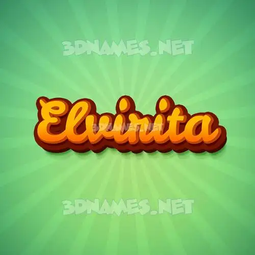 elvirita in Green Rays style - 3D name wallpaper elvirita in Green Rays style - 3D name wallpaper