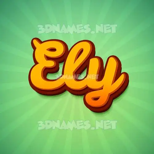ely in Green Rays style - 3D name wallpaper ely in Green Rays style - 3D name wallpaper