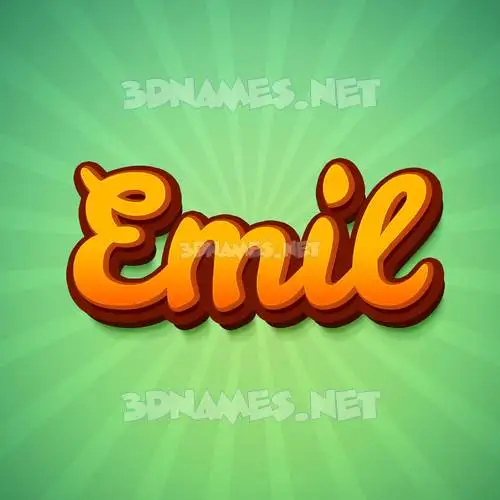 emil in Green Rays style - 3D name wallpaper emil in Green Rays style - 3D name wallpaper