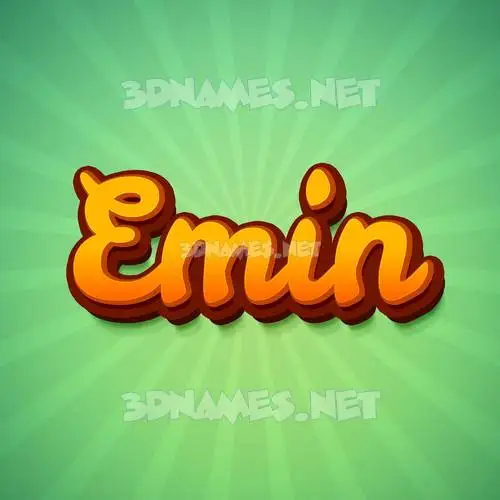 emin in Green Rays style - 3D name wallpaper emin in Green Rays style - 3D name wallpaper