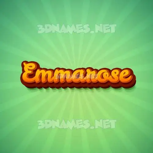 emmarose in Green Rays style - 3D name wallpaper emmarose in Green Rays style - 3D name wallpaper