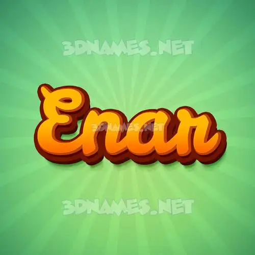 enar in Green Rays style - 3D name wallpaper enar in Green Rays style - 3D name wallpaper