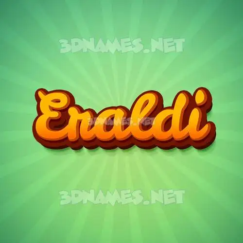 eraldi in Green Rays style - 3D name wallpaper eraldi in Green Rays style - 3D name wallpaper