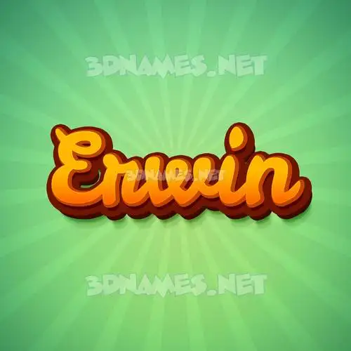 erwin in Green Rays style - 3D name wallpaper erwin in Green Rays style - 3D name wallpaper