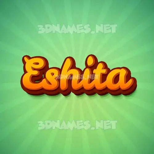 eshita in Green Rays style - 3D name wallpaper eshita in Green Rays style - 3D name wallpaper