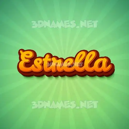 estrella in Green Rays style - 3D name wallpaper estrella in Green Rays style - 3D name wallpaper