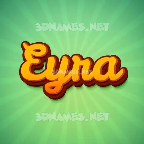 eyra in Green Rays style - 3D name wallpaper eyra in Green Rays style - 3D name wallpaper