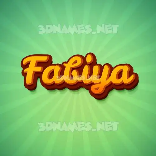fabiya in Green Rays style - 3D name wallpaper fabiya in Green Rays style - 3D name wallpaper