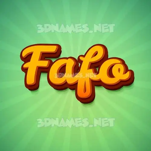 fafo in Green Rays style - 3D name wallpaper fafo in Green Rays style - 3D name wallpaper
