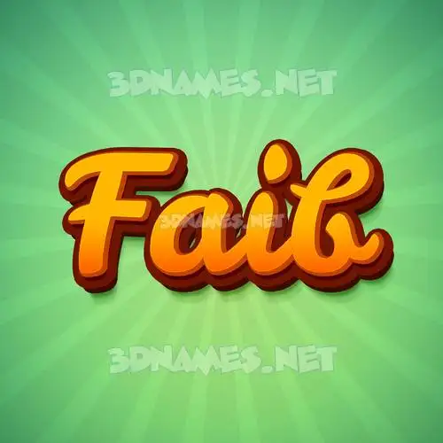 faib in Green Rays style - 3D name wallpaper