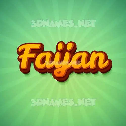 faijan in Green Rays style - 3D name wallpaper faijan in Green Rays style - 3D name wallpaper