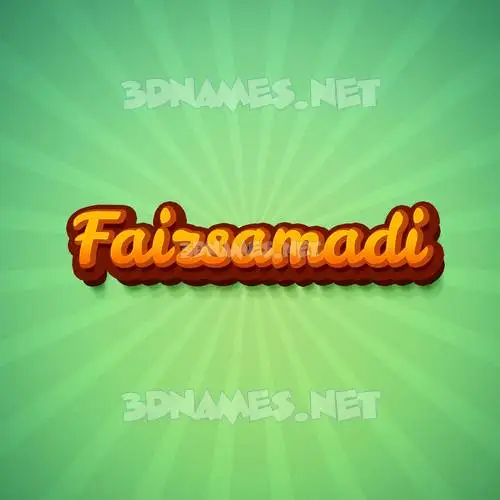 faizsamadi in Green Rays style - 3D name wallpaper faizsamadi in Green Rays style - 3D name wallpaper