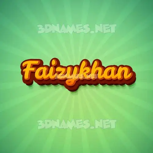 faizykhan in Green Rays style - 3D name wallpaper faizykhan in Green Rays style - 3D name wallpaper