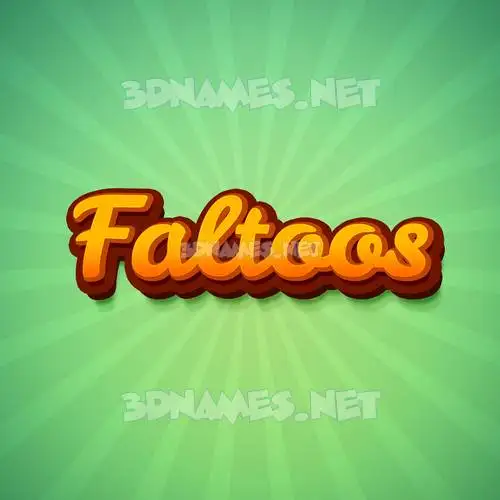 faltoos in Green Rays style - 3D name wallpaper faltoos in Green Rays style - 3D name wallpaper