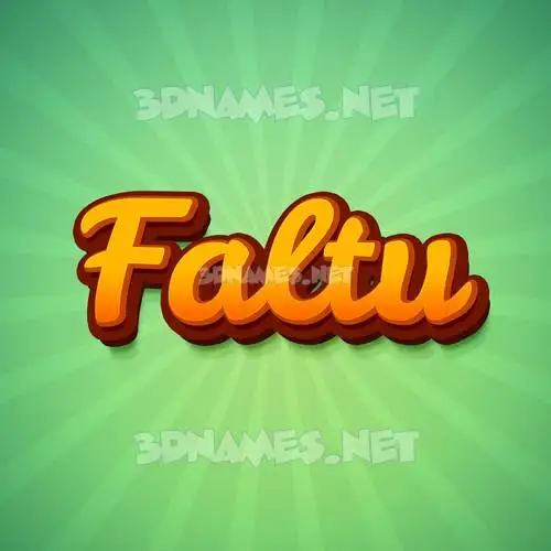 faltu in Green Rays style - 3D name wallpaper faltu in Green Rays style - 3D name wallpaper