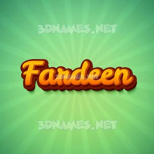 fardeen in Green Rays style - 3D name wallpaper fardeen in Green Rays style - 3D name wallpaper