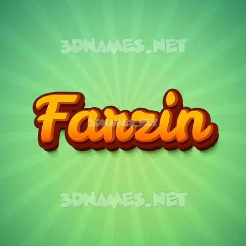 farzin in Green Rays style - 3D name wallpaper farzin in Green Rays style - 3D name wallpaper