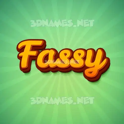 fassy in Green Rays style - 3D name wallpaper fassy in Green Rays style - 3D name wallpaper