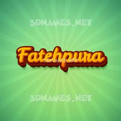 fatehpura in Green Rays style - 3D name wallpaper fatehpura in Green Rays style - 3D name wallpaper
