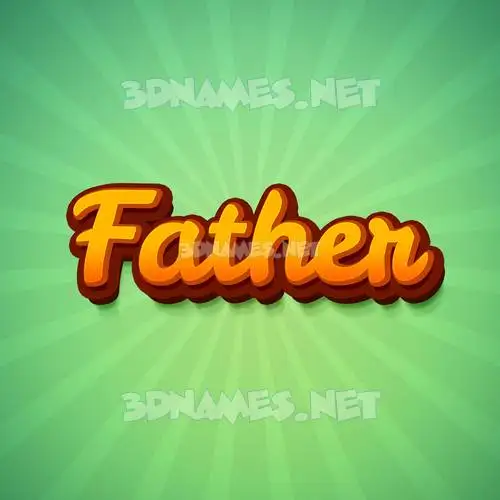 father in Green Rays style - 3D name wallpaper father in Green Rays style - 3D name wallpaper