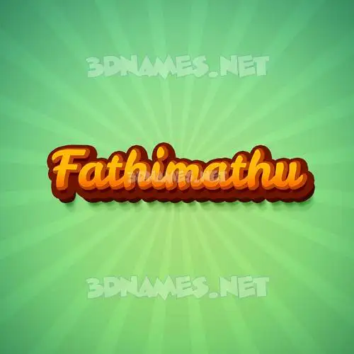 fathimathu in Green Rays style - 3D name wallpaper fathimathu in Green Rays style - 3D name wallpaper