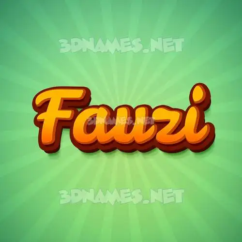 fauzi in Green Rays style - 3D name wallpaper fauzi in Green Rays style - 3D name wallpaper