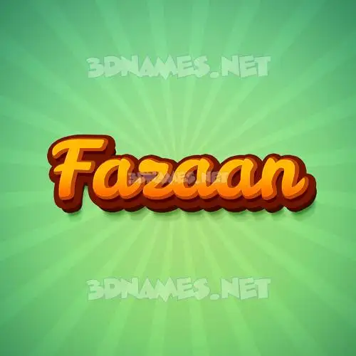 fazaan in Green Rays style - 3D name wallpaper fazaan in Green Rays style - 3D name wallpaper