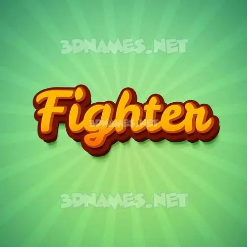 fighter in Green Rays style - 3D name wallpaper fighter in Green Rays style - 3D name wallpaper