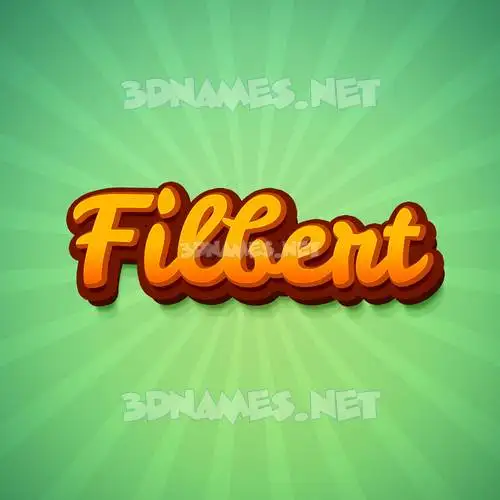 filbert in Green Rays style - 3D name wallpaper filbert in Green Rays style - 3D name wallpaper