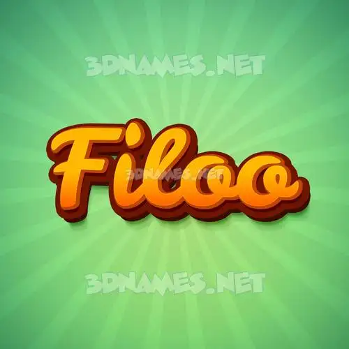 filoo in Green Rays style - 3D name wallpaper filoo in Green Rays style - 3D name wallpaper