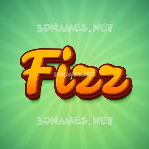 fizz in Green Rays style - 3D name wallpaper fizz in Green Rays style - 3D name wallpaper