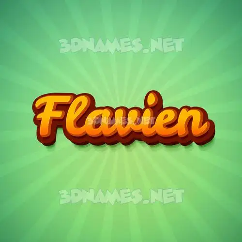 flavien in Green Rays style - 3D name wallpaper flavien in Green Rays style - 3D name wallpaper