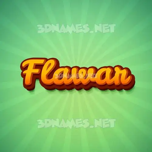 flawar in Green Rays style - 3D name wallpaper flawar in Green Rays style - 3D name wallpaper