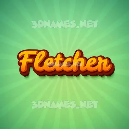 fletcher in Green Rays style - 3D name wallpaper fletcher in Green Rays style - 3D name wallpaper