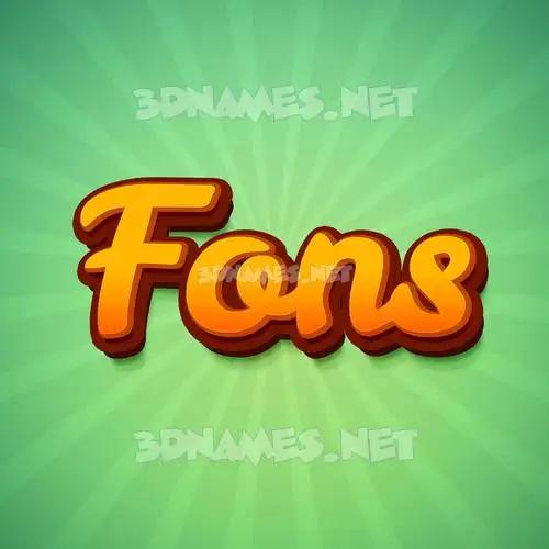 fons in Green Rays style - 3D name wallpaper fons in Green Rays style - 3D name wallpaper