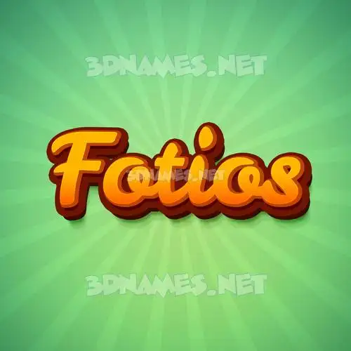 fotios in Green Rays style - 3D name wallpaper fotios in Green Rays style - 3D name wallpaper