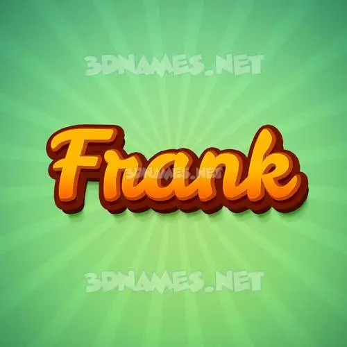 frank in Green Rays style - 3D name wallpaper frank in Green Rays style - 3D name wallpaper