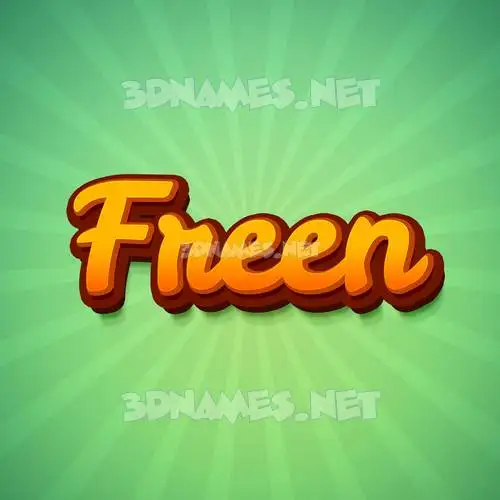 freen in Green Rays style - 3D name wallpaper freen in Green Rays style - 3D name wallpaper