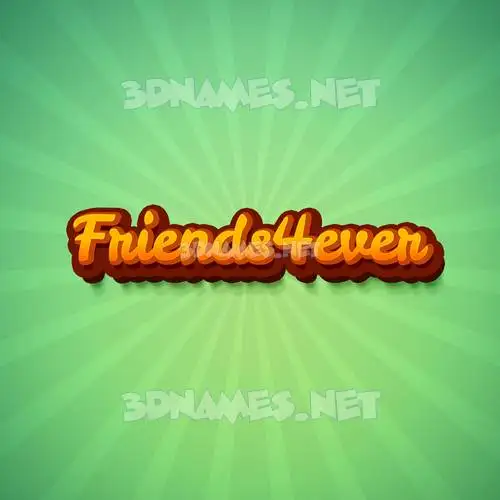 friends4ever in Green Rays style - 3D name wallpaper friends4ever in Green Rays style - 3D name wallpaper
