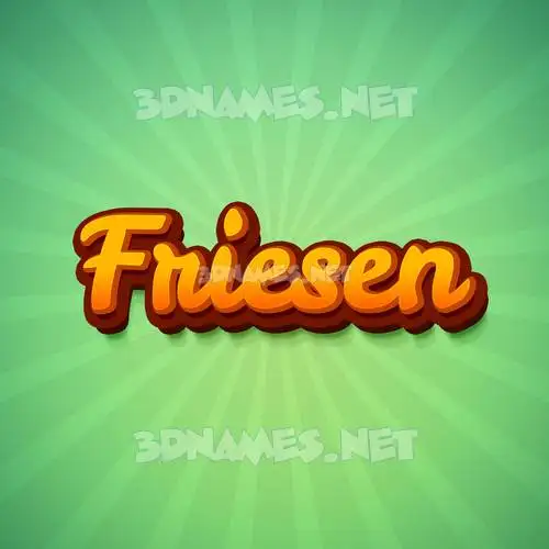 friesen in Green Rays style - 3D name wallpaper friesen in Green Rays style - 3D name wallpaper