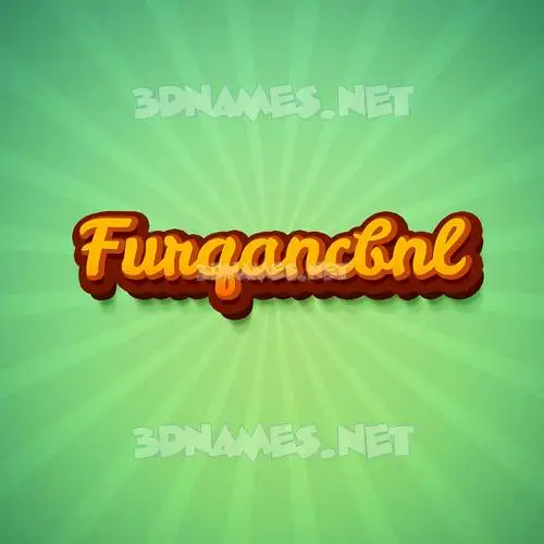 furqancbnl in Green Rays style - 3D name wallpaper furqancbnl in Green Rays style - 3D name wallpaper