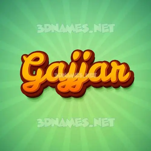 gajjar in Green Rays style - 3D name wallpaper gajjar in Green Rays style - 3D name wallpaper