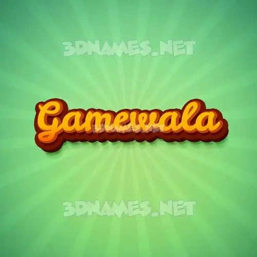 gamewala in Green Rays style - 3D name wallpaper gamewala in Green Rays style - 3D name wallpaper