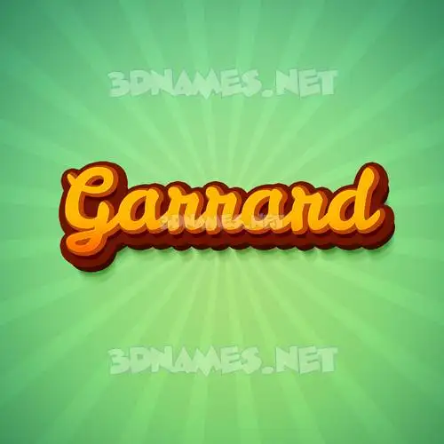 garrard in Green Rays style - 3D name wallpaper garrard in Green Rays style - 3D name wallpaper